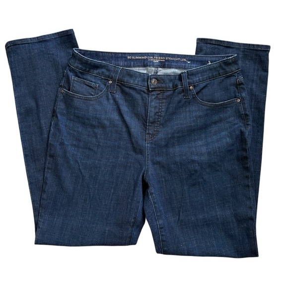 Chico's Denim - NWOT Chico's So Slimming Girlfriend Indigo Straight Leg Jeans Sz 12